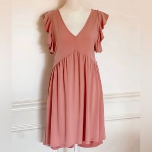 (NWOT) BCBGeneration - Coral Ruffle Dress